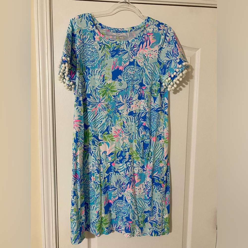 Lilly Pulitzer, Cotton, lion around dress